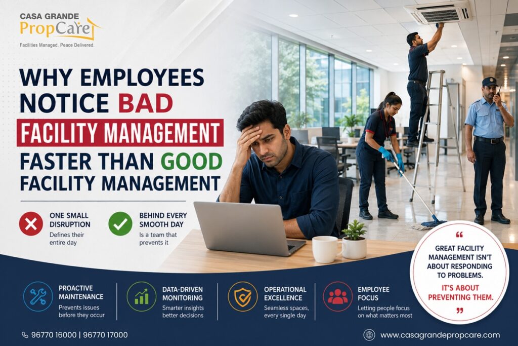 Why Employees Notice Bad Facility Management Faster Than Good Facility Management