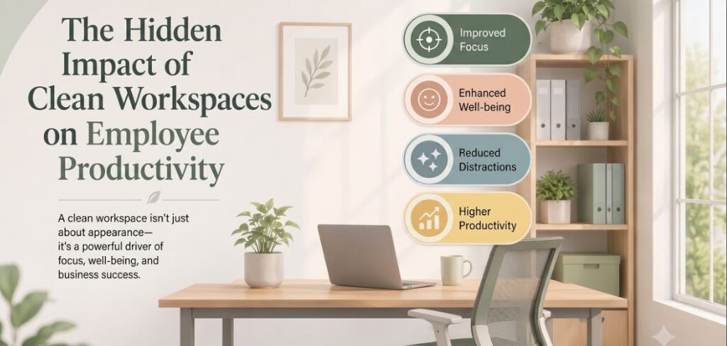 The Hidden Impact of Clean Workspaces on Employee Productivity