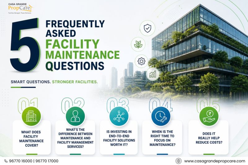 Five Frequently Asked Facility Maintenance Questions