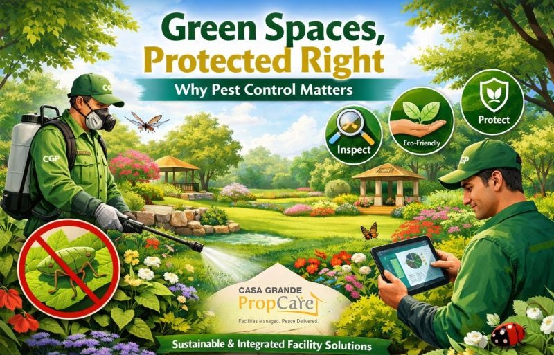 Green Spaces, Protected Right: Why Pest Control Matters?